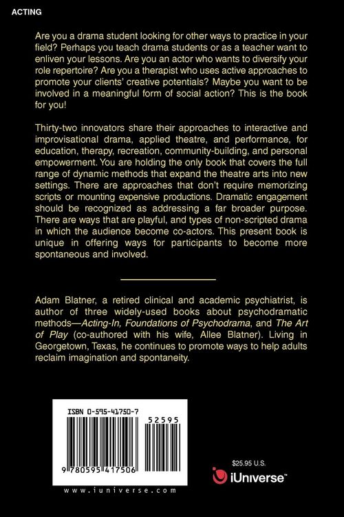 Produktbild: Interactive and Improvisational Drama