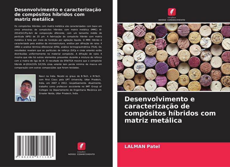 Produktbild: Desenvolvimento e caracteriza&ccedil;&atilde;o de comp&oacute;sitos h&iacute;bridos com matriz met&aacute;lica