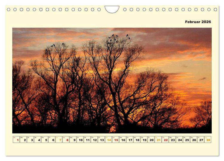 Produktbild: Unser Land im Norden (Wandkalender 2026 DIN A4 quer), CALVENDO Monatskalender