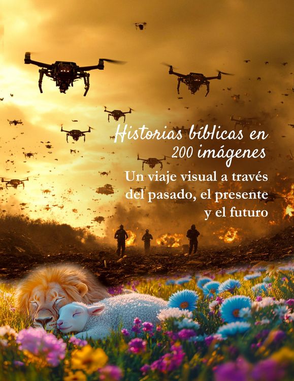 Produktbild: Historias b&iacute;blicas en 200 im&aacute;genes Un viaje visual a trav&eacute;s del pasado, el presente y el futuro