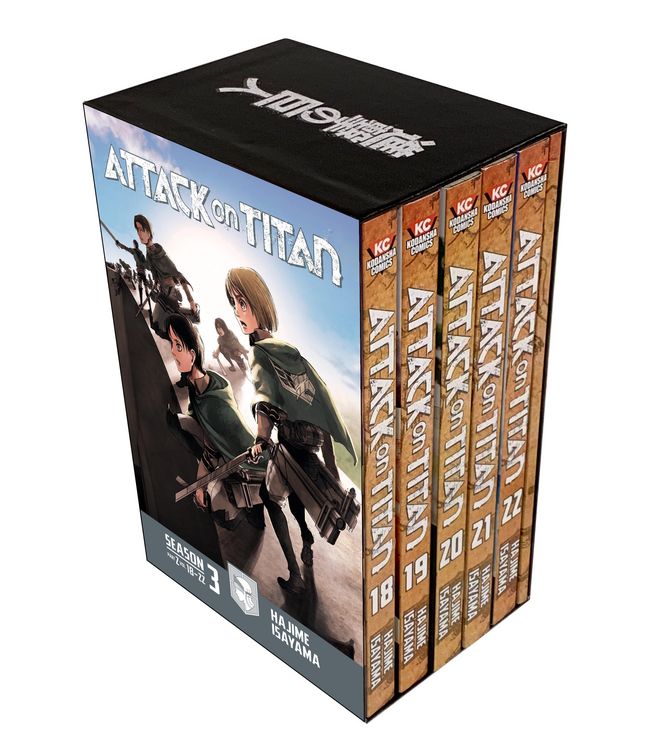 Produktbild: Attack on Titan Season 3 Part 2 Manga Box Set