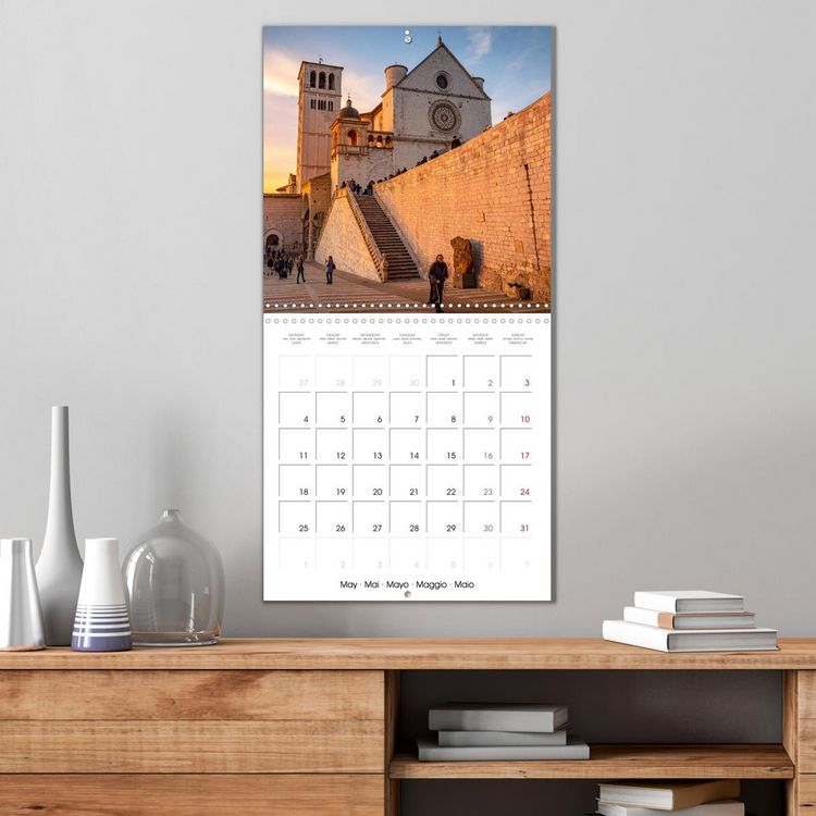 Produktbild: Assisi - Medieval Heart of Italy (Wall Calendar 2026 12 &times; 12 Inch) CALVENDO 12 Month Wall Calendar