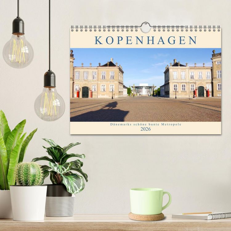 Produktbild: Kopenhagen. D&auml;nemarks sch&ouml;ne bunte Metropole (Wandkalender 2026 DIN A4 quer), CALVENDO Monatskalender
