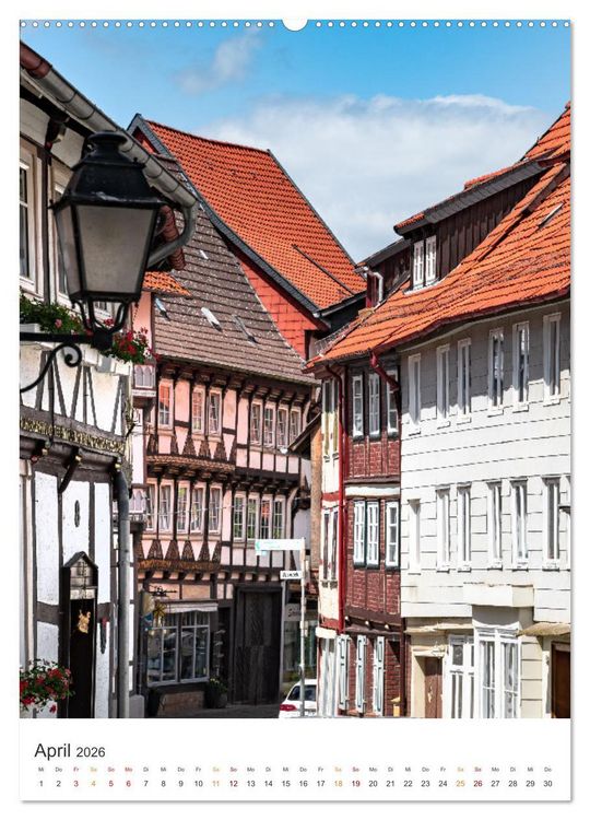 Produktbild: Die Stadt Hornburg (hochwertiger Premium Wandkalender 2026 DIN A2 hoch), Kunstdruck in Hochglanz