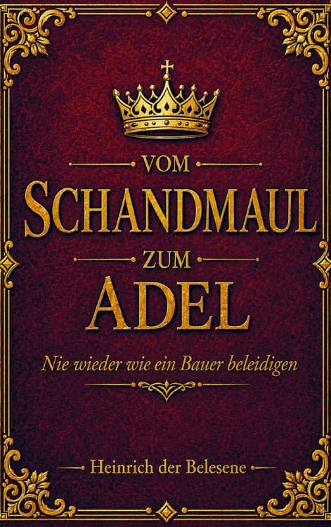Produktbild: Vom Schandmaul zum Adel - Nie wieder wie ein Bauer beleidigen
