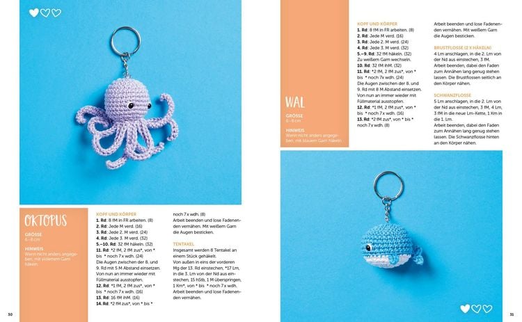 Produktbild: Sweet Minis h&auml;keln &ndash; 23 niedliche Schl&uuml;sseltiere