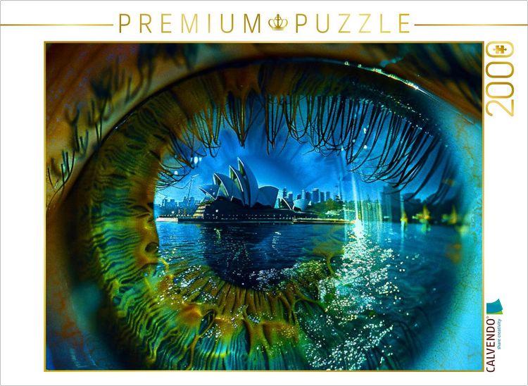 Produktbild: CALVENDO Puzzle Sydney Opernhaus | 2000 Teile Lege-Gr&ouml;&szlig;e 90x67cm Foto-Puzzle f&uuml;r gl&uuml;ckliche Stunden