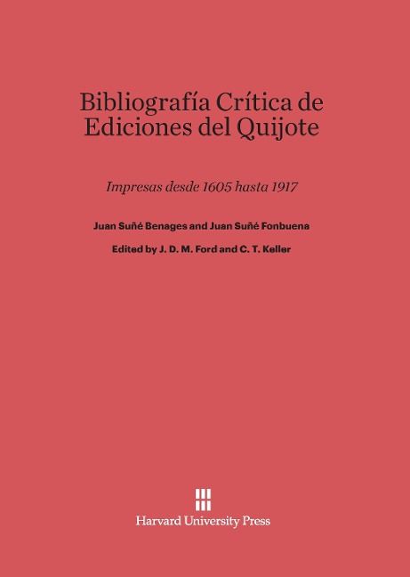 Produktbild: Bibliograf&iacute;a Cr&iacute;tica de Ediciones del Quijote