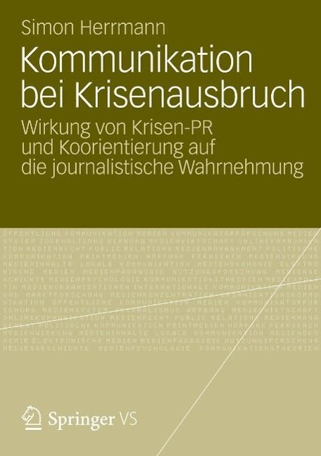 Produktbild: Kommunikation bei Krisenausbruch