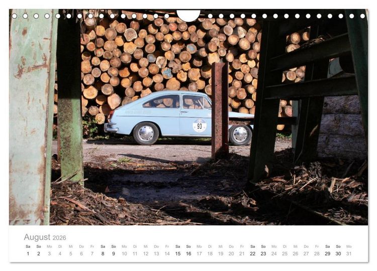 Produktbild: Oldtimer unterwegs - Mobile Rarit&auml;ten auf Tour (Wandkalender 2026 DIN A4 quer), CALVENDO Monatskalender