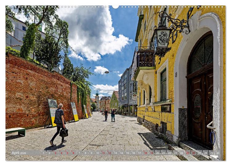 Produktbild: Freising - 1300 Jahre Korbinian (Wandkalender 2026 DIN A2 quer), CALVENDO Monatskalender