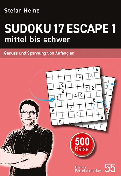 Bild vom Artikel Sudoku 17 Escape 1 - mittel bis schwer vom Autor Stefan Heine