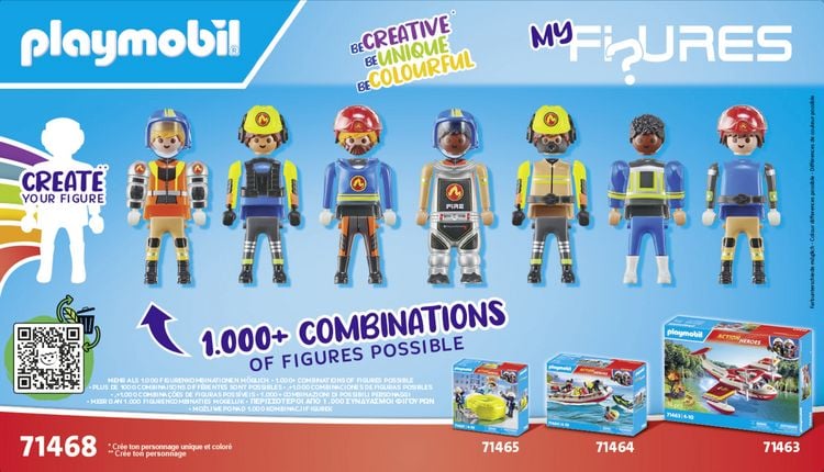 Produktbild: 71468 My Figures: Feuerwehr