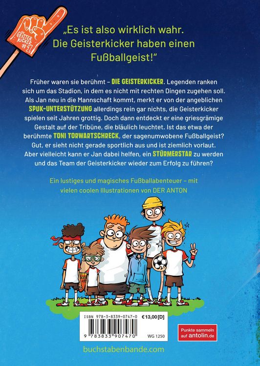 Produktbild: Die Geisterkicker - Nie mehr ohne Teamgeist!