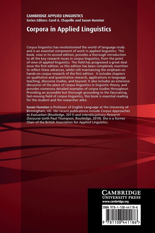Produktbild: Corpora in Applied Linguistics