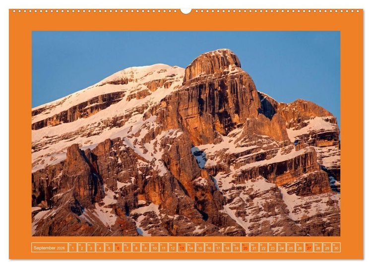 Produktbild: Die H&ouml;chsten der Alpen (Wandkalender 2026 DIN A2 quer), CALVENDO Monatskalender