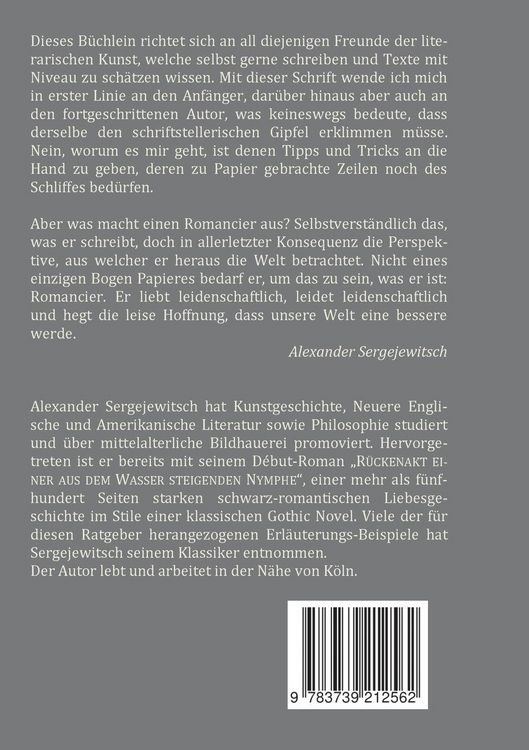 Produktbild: Wie ich einen Roman schreibe