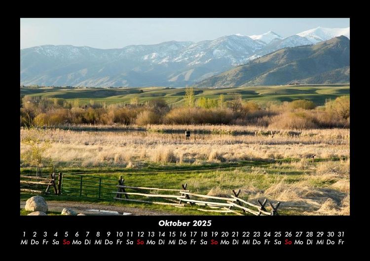 Produktbild: Bergige Welten 2025 Fotokalender DIN A3