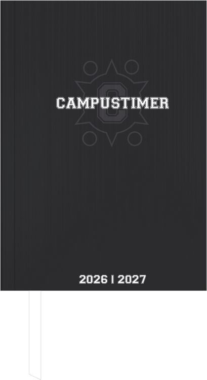 Produktbild: Campustimer Black 2027