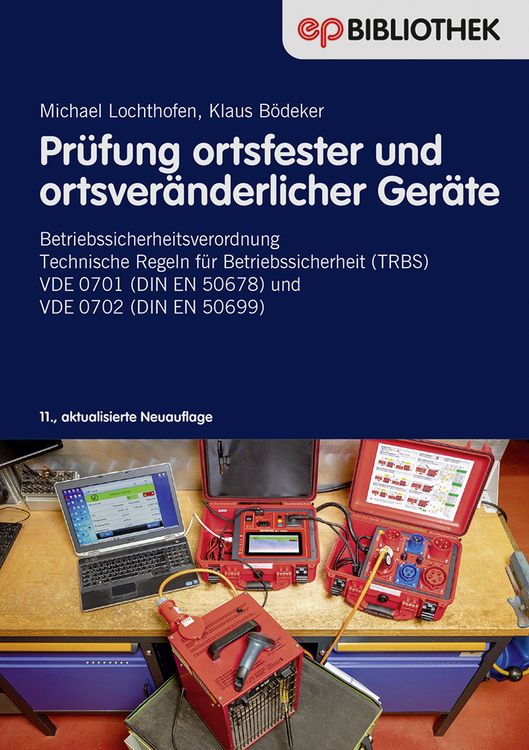 Produktbild: Pr&uuml;fung ortsfester und ortsver&auml;nderlicher Ger&auml;t