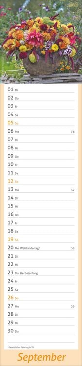 Produktbild: times&more Garten Langplaner 2027