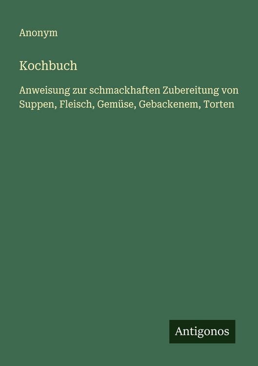 Produktbild: Kochbuch