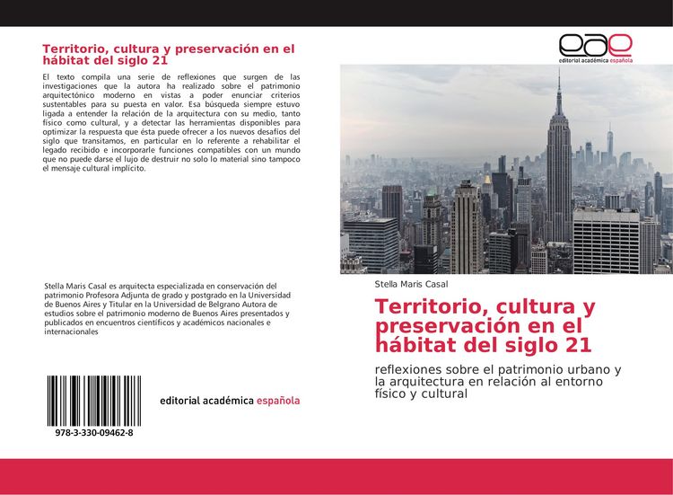 Produktbild: Territorio, cultura y preservaci&oacute;n en el h&aacute;bitat del siglo 21