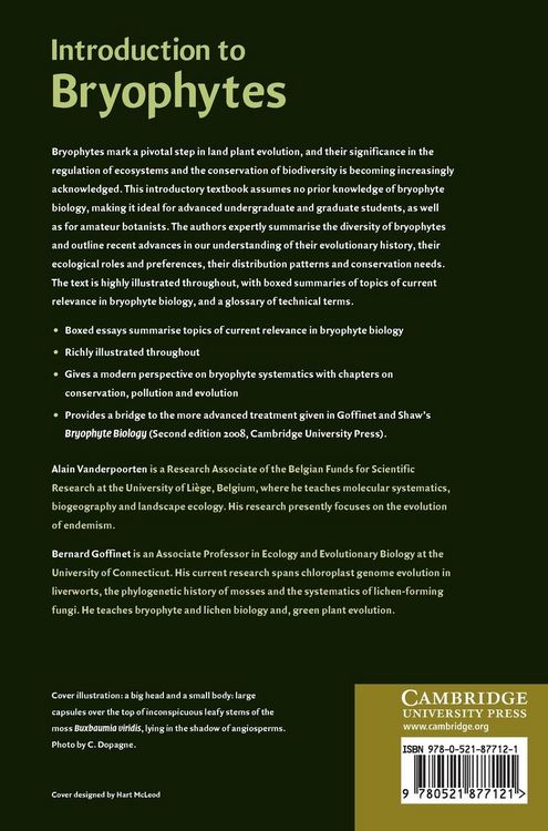 Produktbild: Introduction to Bryophytes