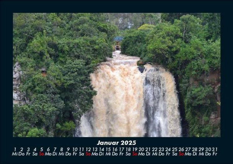 Produktbild: Wasserf&auml;lle 2025 Fotokalender DIN A5