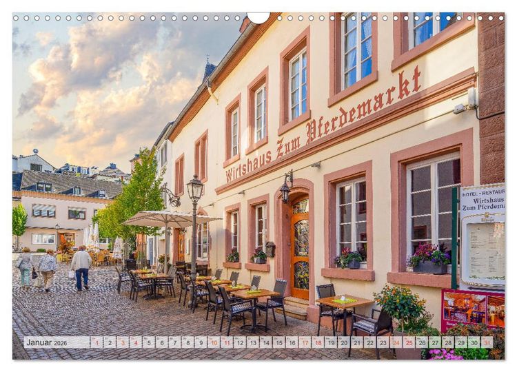 Produktbild: Saarburg Impressionen (Wandkalender 2026 DIN A3 quer), CALVENDO Monatskalender