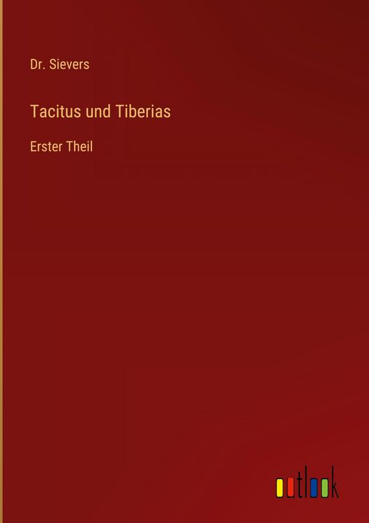 Produktbild: Tacitus und Tiberias