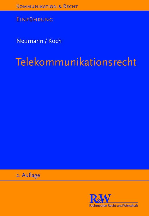 Bild vom Artikel Telekommunikationsrecht vom Autor Andreas Neumann