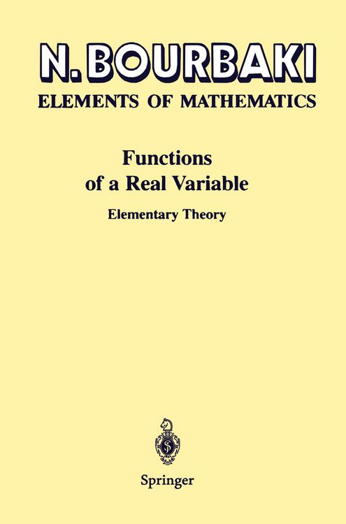 Produktbild: Functions of a Real Variable