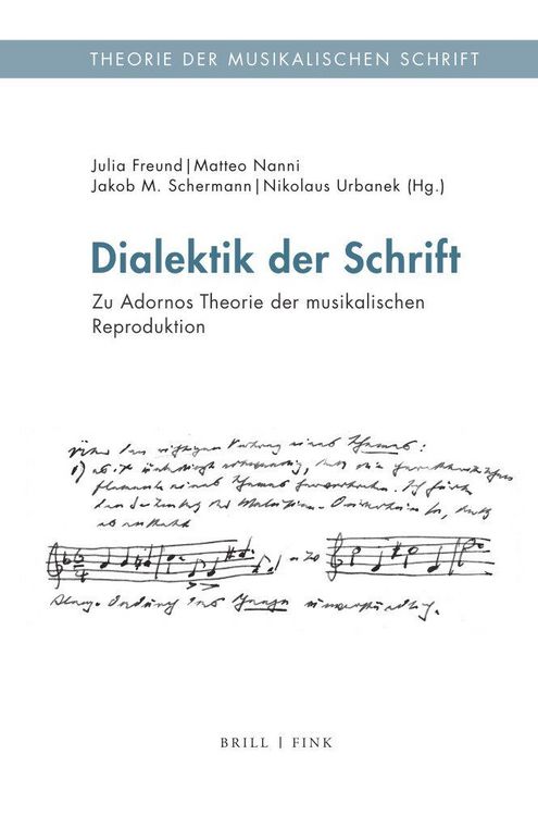 Produktbild: Dialektik der Schrift