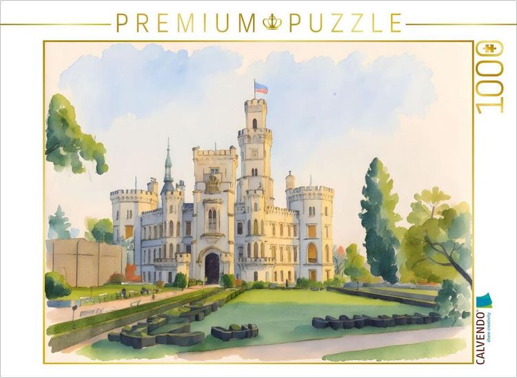 Produktbild: CALVENDO Puzzle Schloss Frauenberg | 1000 Teile Lege-Gr&ouml;&szlig;e 64x48cm Foto-Puzzle f&uuml;r gl&uuml;ckliche Stunden