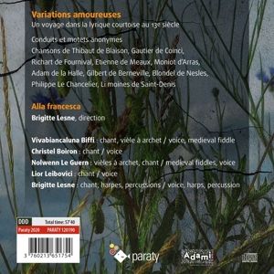 Produktbild: Variations amoureuses