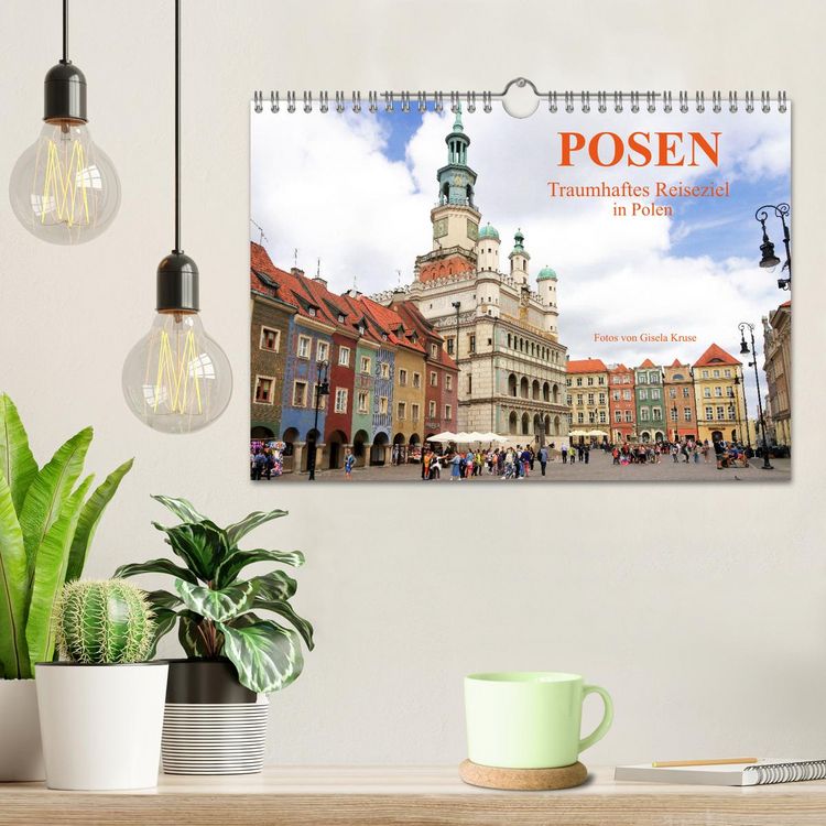 Produktbild: Posen - Traumhaftes Reiseziel in Polen (Wandkalender 2026 DIN A4 quer), CALVENDO Monatskalender