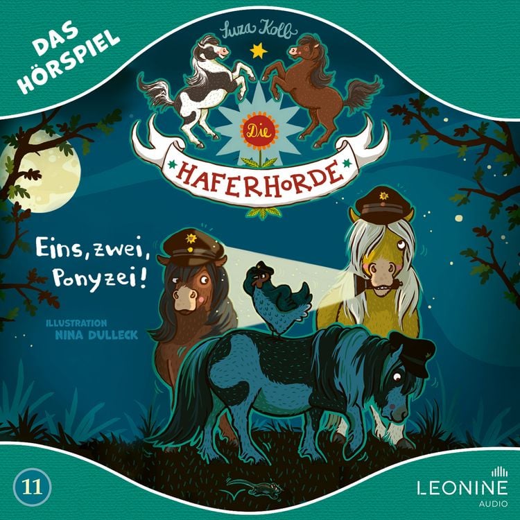 Produktbild: Die Haferhorde - Eins, zwei, Ponyzei! (H&ouml;rspiel zu Band 11)