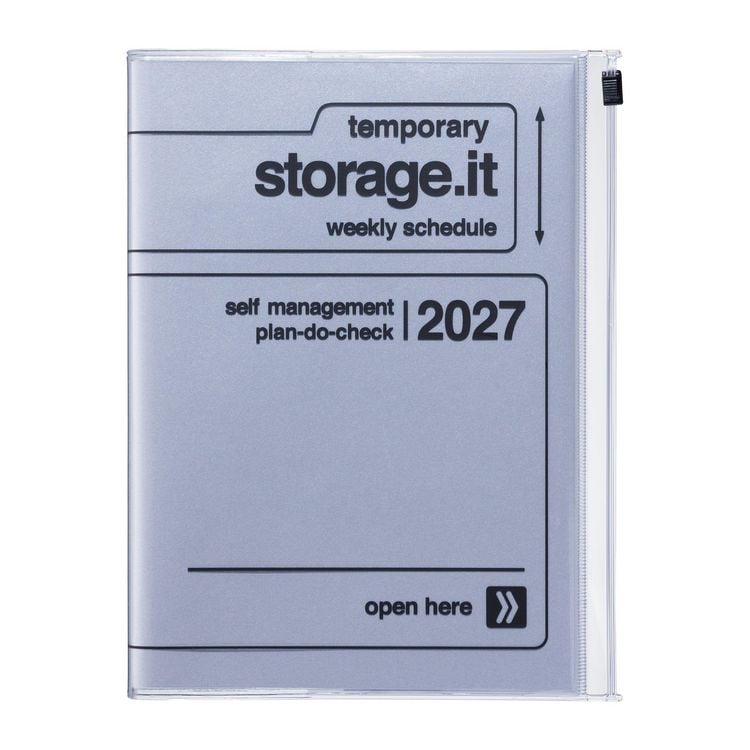 Produktbild: MARK'S 2026/27 Diary A5 Storage.it // Silver