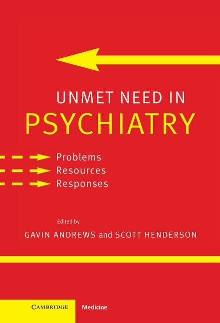 Produktbild: Unmet Need in Psychiatry