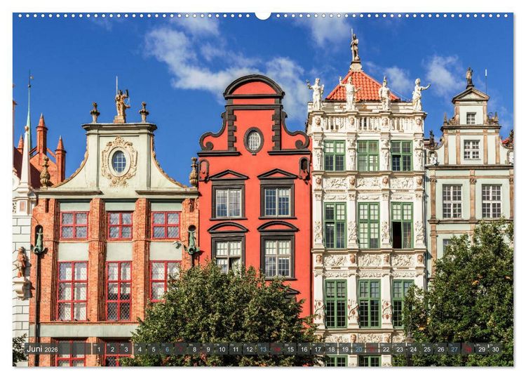 Produktbild: Sehenswertes Danzig (hochwertiger Premium Wandkalender 2026 DIN A2 quer), Kunstdruck in Hochglanz