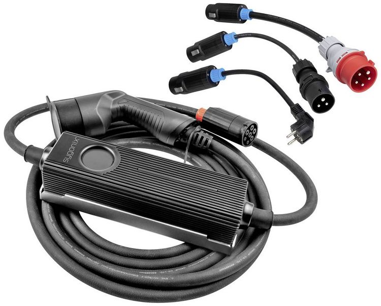 Produktbild: Sygonix Mobile Ladestation Typ 2 Mode 2 16A 11kW