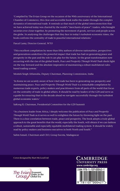 Produktbild: Peace and Prosperity Through World Trade