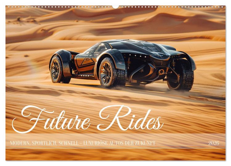 Produktbild: Future Rides (Wandkalender 2026 DIN A2 quer), CALVENDO Monatskalender