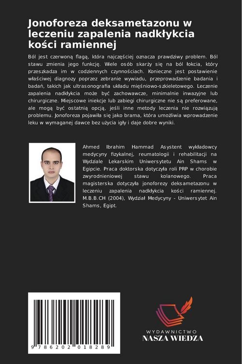 Produktbild: Jonoforeza deksametazonu w leczeniu zapalenia nadk&iquest;ykcia ko&iquest;ci ramiennej