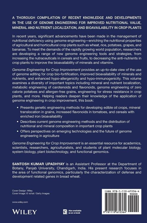 Produktbild: Genome Engineering for Crop Improvement