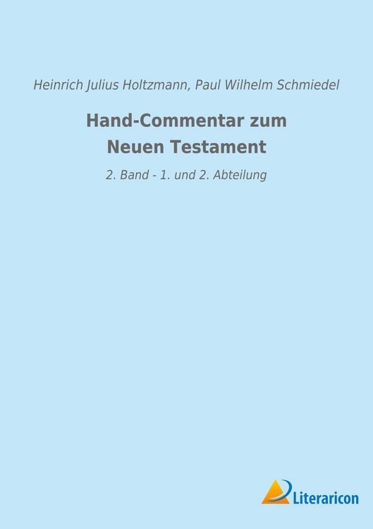 Produktbild: Hand-Commentar zum Neuen Testament