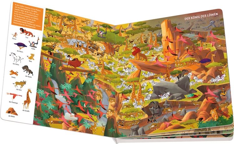 Produktbild: Disney - Das gro&szlig;e Wimmelbuch