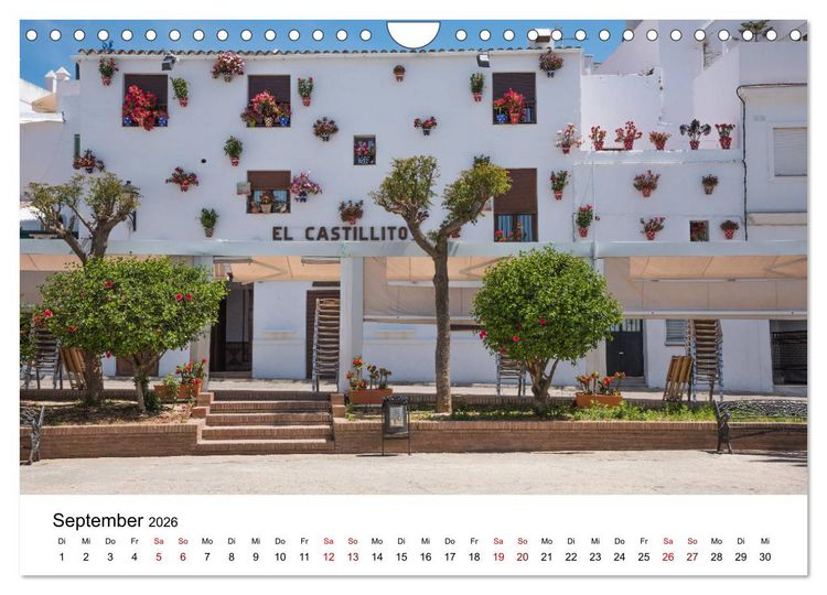 Produktbild: Conil de la Frontera - Ein traumhaftes andalusisches Dorf am Atlantik (Wandkalender 2026 DIN A4 quer), CALVENDO Monatskalender