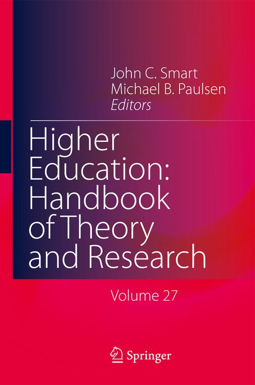 Produktbild: Higher Education: Handbook of Theory and Research